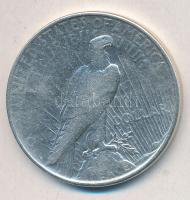 Amerikai Egyesült Államok 1923D 1$ Ag "Peace" tanúsítvánnyal T:2,2- apró ph. 
USA 1923D 1...