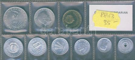 1974. 2f-10Ft 9klf db, szettben T:1