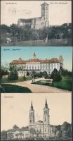 8 háború előtti történelmi Magyarország képeslap + Fogarasi havasok fotó + Abbázia lap