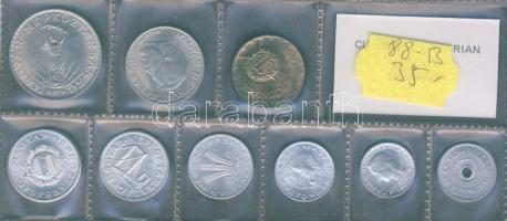 1975. 2f-10Ft 9klf db, szettben T:1