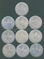 1994. 200Ft Ag "Deák" (10x) T:BU, BUex