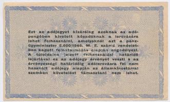 1946. 10.000.000AP fordított címerrel T:III