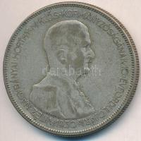 1930. 5P Ag "Horthy jobbra" T:3  Adamo P8