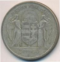1930. 5P Ag "Horthy jobbra" T:3 
Adamo P8