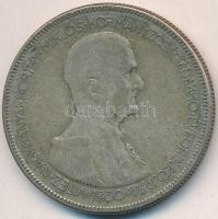 1930. 5P Ag "Horthy jobbra" T:3  Adamo P8