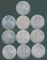 1994. 200Ft Ag "Deák" (10x) T:BU, BUex