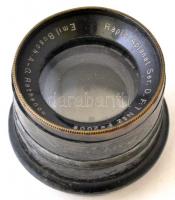 E. Busc Rapid Aplanat 1:7/200 mm	 objektív, hiányos / missing part