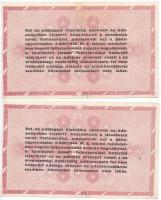 1946. 1.000.000AP sorozat- és sorszám nélkül (2x) T:I-