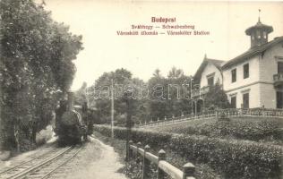 Budapest XII. Svábhegy, Városkúti állomás, fogaskerekű vasút