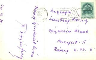 1940 Budapest XIII. Lamberg Károly Szabadság gyógyszertára a Róbert Károly körút és a Szent László ú...