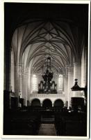 Kolozsvár, Cluj; Farkas utcai református templom, belső / church interior