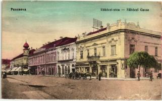 Pancsova, Pancevo; Rákóczi út / street