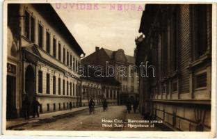 Újvidék, Novi Sad; Njegoseva utca / street