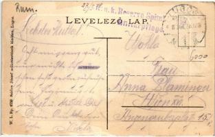 Lugos, Lugoj; Magyar királyi postahivatal, Nemes Kálmán üzlete, "K.u.K. Reserve Spital Lugos - ...