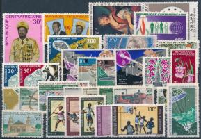 1963-1969 30 diff stamps with sets, 1963-1969 30 klf bélyeg, főleg teljes sorok