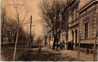 Verbász, Vrbas; Fő utca, kávéház, W. L. 810. / street, café