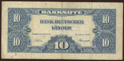 NSZK 1949. 10DM T:II/III