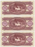 1984. 100Ft (3x) sorszámkövetők T:II