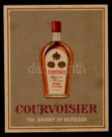 cca 1900-1910 Courvoisier Napoleon Brandy litho reklám, 13x10 cm