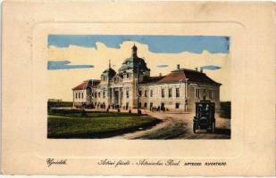 Újvidék, Novi Sad; Artézi fürdő, automobil, W. L. Bp. 4228 / spa, automobile (EK)
