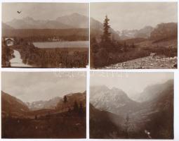 cca 1900 Tátra, Vysoké Tatry; 5 db fotó 8×11 cm