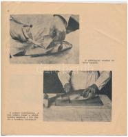 cca 1930-1940 A ponty szálkamentes elkészítése és pontyreceptek, 14p