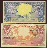 Indonézia 1959. 5R, 10R T:I