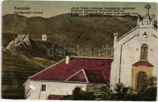 Torockó, Rimetea; Szentgyörgyi várrom / castle ruins  (kis felületi sérülés / minor surface damage)