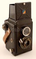 Voigtländer Brillant 6x6 cm kamera Anastigmat Voigtar 1:6:8 f=7 objektívvel / vintage camera