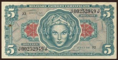 USA/katonai kiadás 1965. 5$ T:I