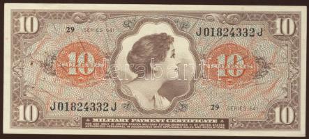 USA/katonai kiadás 1965. 10$ T:I