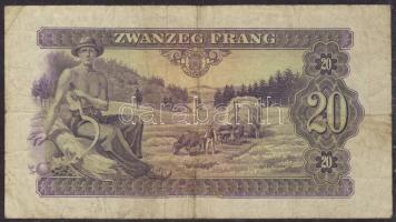 Luxemburg 1943. 20F T:III