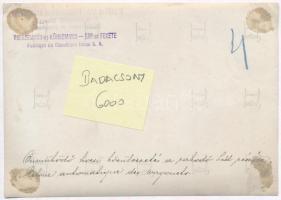 cca 1930 Badacsony, Önműködő kocsi körülvezetés a rakodó híd részén. A Roessmann és Kühnemann - Epp ...