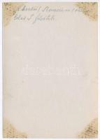 ~1910 Beckó, Beczkó, Beckov; várrom, Édes J. felvétele , hátoldalon ragasztónyom, 17×12 cm / castle,...