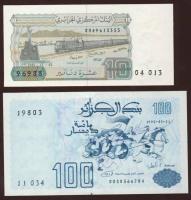 Algéria 1983. 10D + 1992. 100D T:I