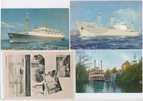 25db MODERN hajós motívum képeslap / 25pcs of MODERN motive postcards, ships