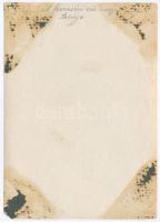 cca 1910 A trencséni vár nagy tornya eredeti fotó 12x17 cm