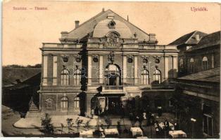 Újvidék, Novi Sad; Színház, kiadja Urbán Ignác / theatre (EK)