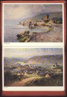 1910 Rajna képeslapfüzet 12 lappal