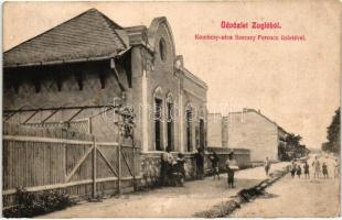 Budapest XIV. Zugló, Komócsy utca, Szecsey Ferenc üzlete, kiadja Szecsey Ferenc (EK)