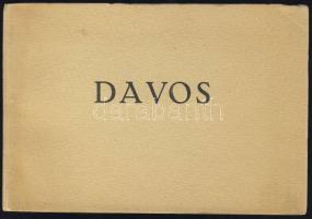 1930 Davos képes füzet 12 képpel