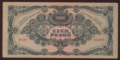 1945. 1000P (4x) mind klf színárnyalatban! T:I