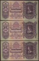 1930. 100P (5x) két részletben egymásutáni sorszámokkal T:I,I-