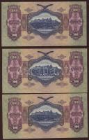 1930. 100P (5x) két részletben egymásutáni sorszámokkal T:I,I-