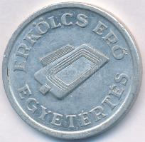 1974. "Ferencvárosi Torna Club 1899-1974 / Erkölcs - Erő - Egyetértés" Al emlékérem (30mm)...