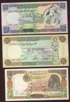 Szíria 1982-1998. 9db klf bankjegy T:I,I-