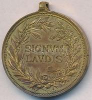 1914-1916. "Bronz Katonai Érdemérem " aranyozott Br kitüntetés korona díszítmény és mellsz...