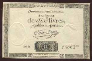 Franciaország 1792. 10Livres T:I