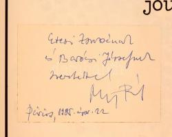 Nagy Pál: journal in-time 1974-1984. Párizs, 1984, Magyar Műhely. Kiadói kemény papírkötés, kiadói p...