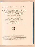 Kőszeghy Elemér: Magyarországi ötvösjegyek a középkortól 1867-ig. Merkzeichen der Goldschmiede Ungar...